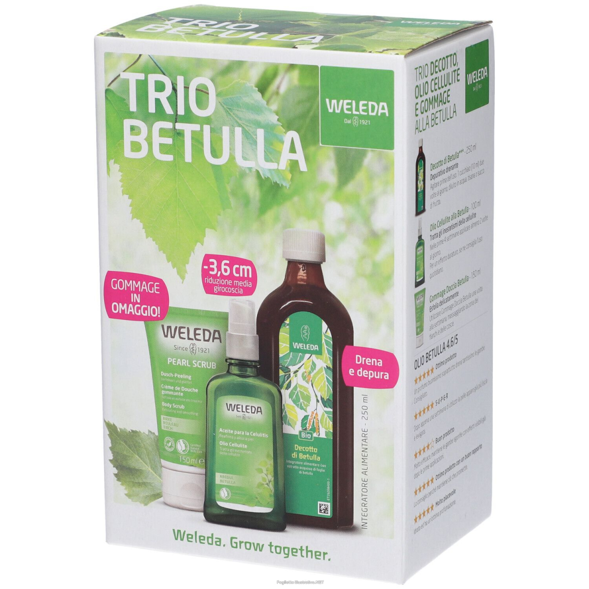Trova Offerte di weleda set trio betulla 1 pz e compra online