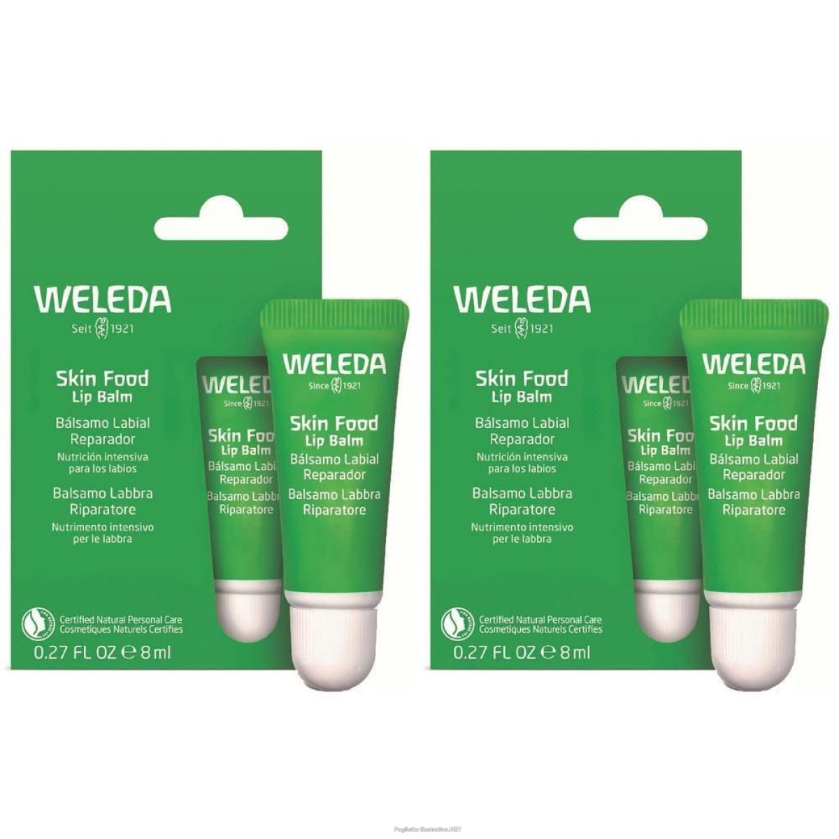 Trova Offerte di weleda skin food balsamo labbra riparatore 2x8 ml e compra online