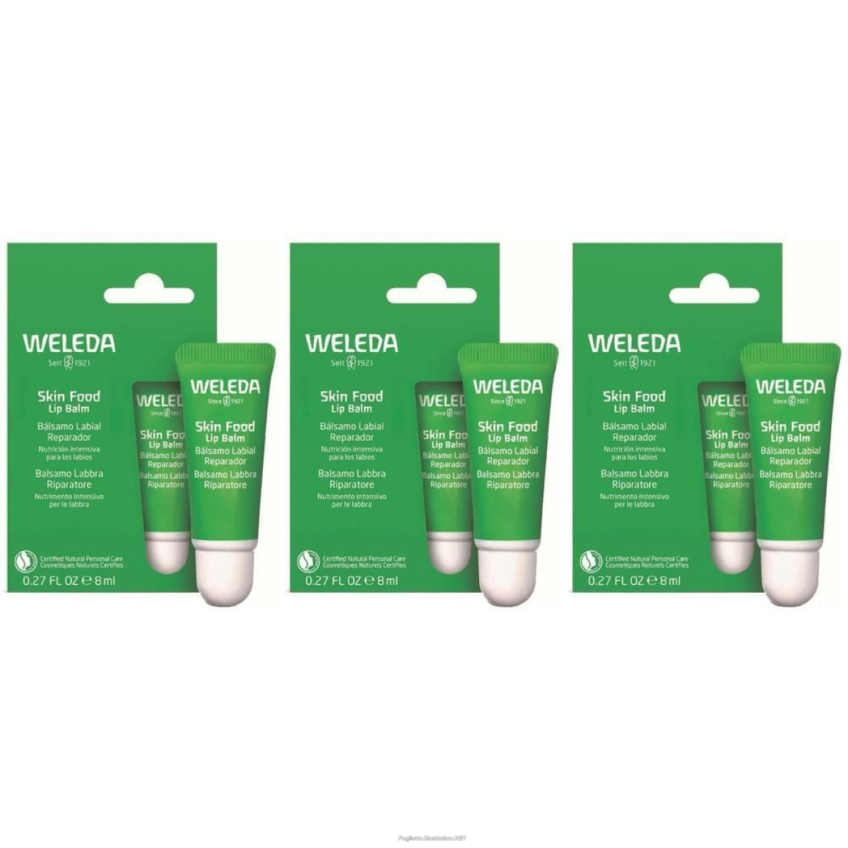 Trova Offerte di weleda skin food balsamo labbra riparatore 3x8 ml e compra online