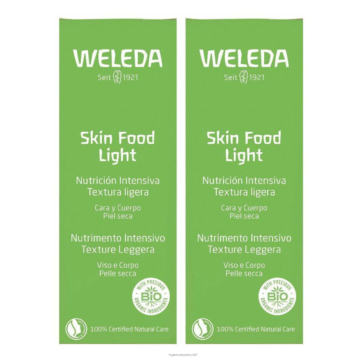 Trova Offerte di weleda skin food light set da 2 2x30 ml crema e compra online