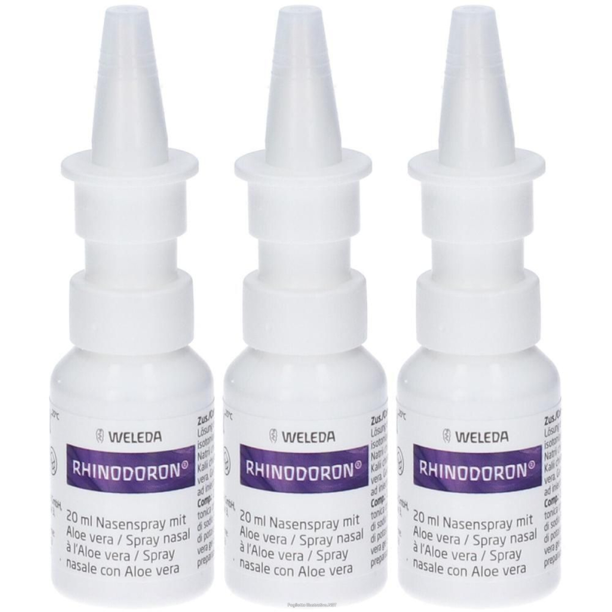 Trova Offerte di weleda spray nasale rhinodoron® 3x20 ml e compra online