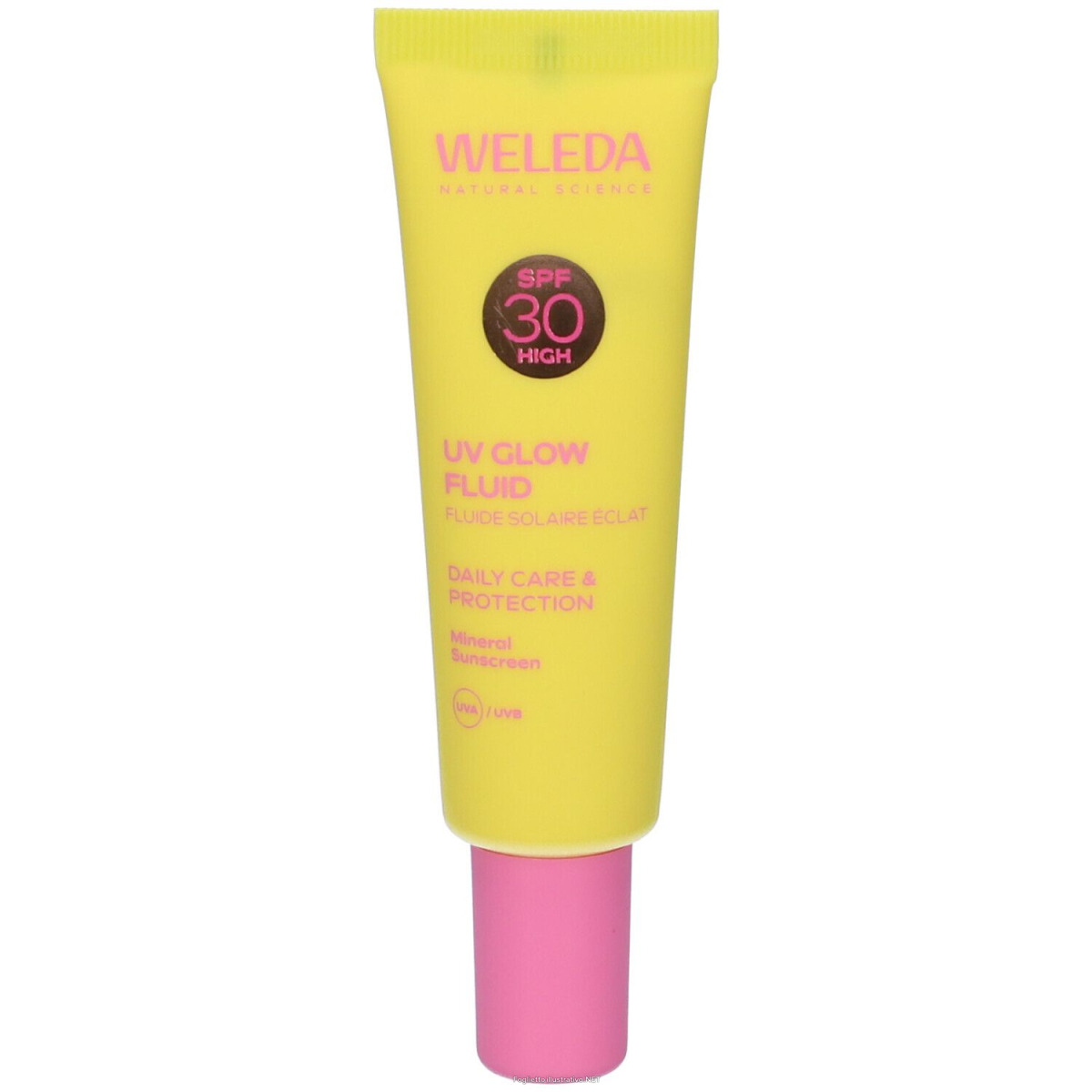 Trova Offerte di weleda uv glow fluido solare spf 30 ml crema solare e compra online