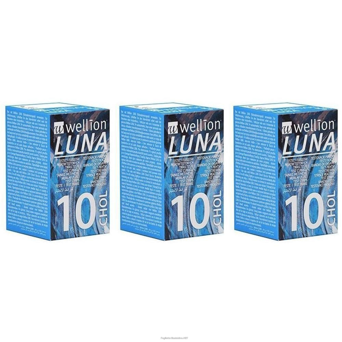Trova Offerte di wellion luna 10 strips strisce per misurazione colesterolo st e compra online