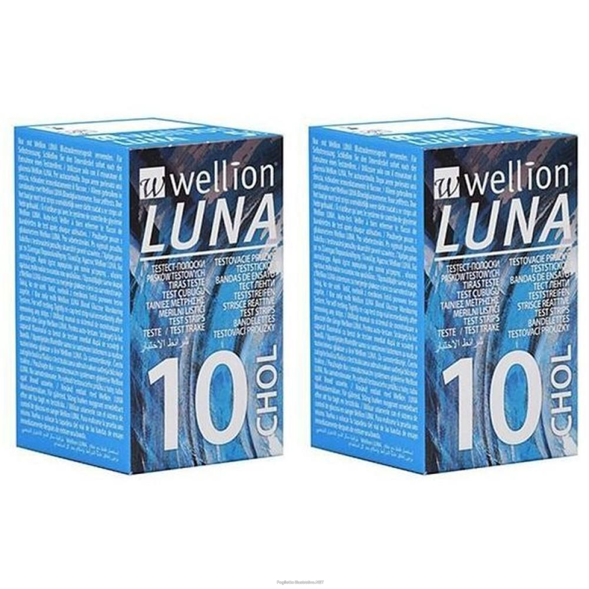 Trova Offerte di wellion luna 10 strips strisce per misurazione colesterolo st e compra online
