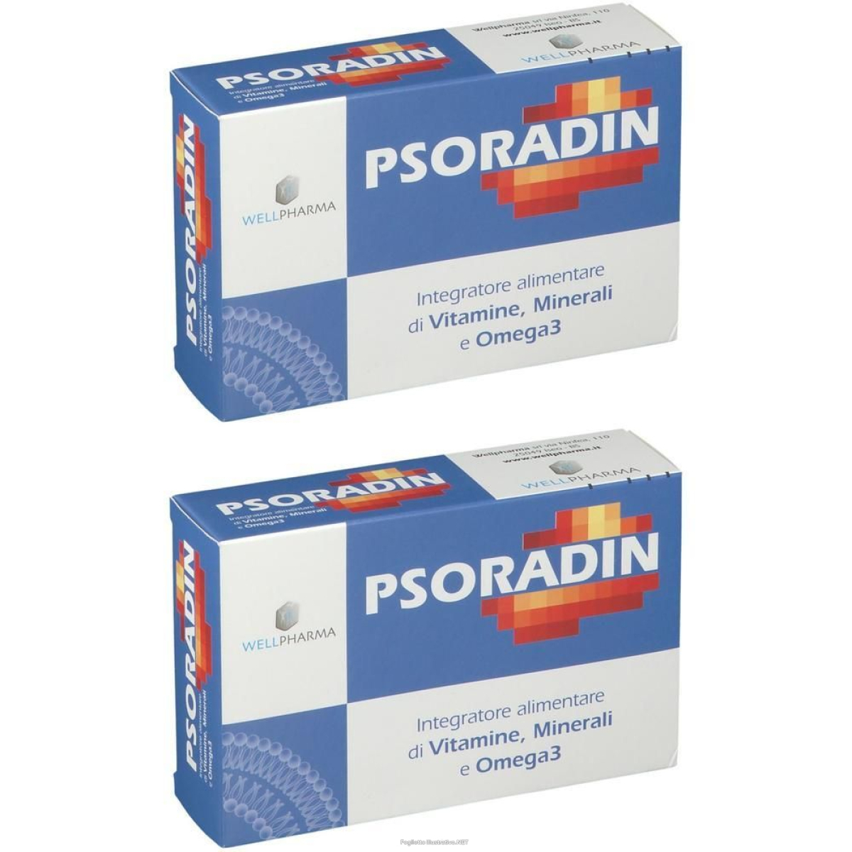 Trova Offerte di wellpharma psoradin 2x53,11 g capsule e compra online