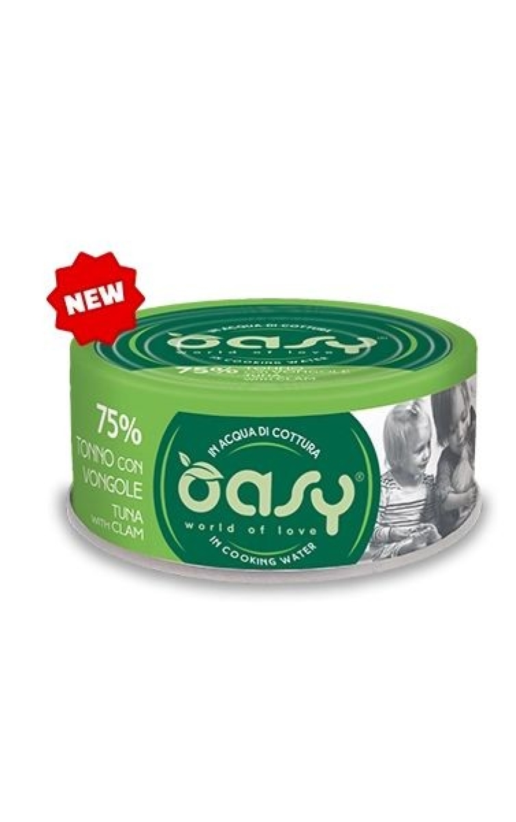 Trova Offerte di Wet cat more love tonno con vongole - alimento complementare per gatti adulti 70 gr e compra online