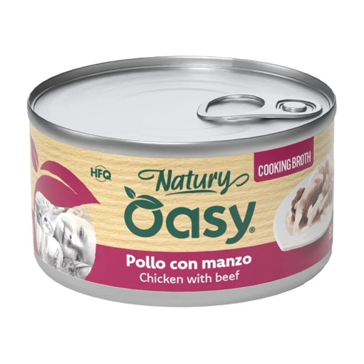 Trova Offerte di Wet cat natury pollo con manzo - alimento complementare per gatti adulti 85 gr e compra online