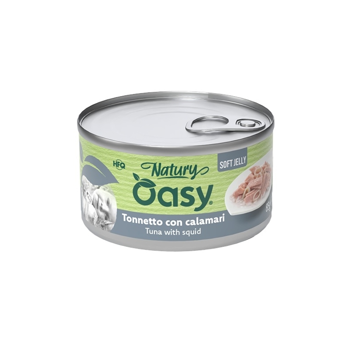 Trova Offerte di Wet cat natury soft jelly tonnetto con calamari - alimento complementare per gatti adulti 70 gr e compra online