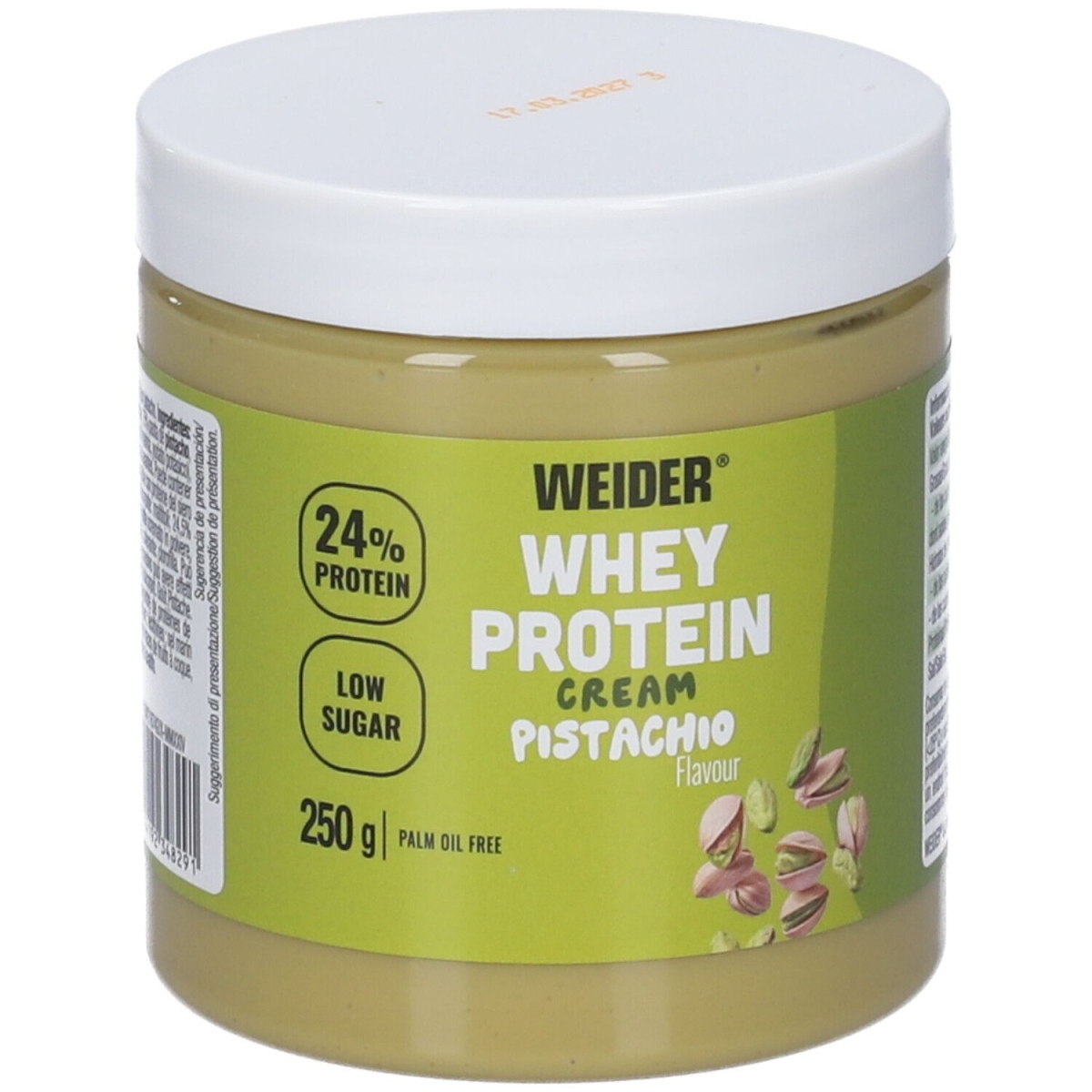 Trova Offerte di Whey protein cream pistacchio polvere 250 g crema e compra online