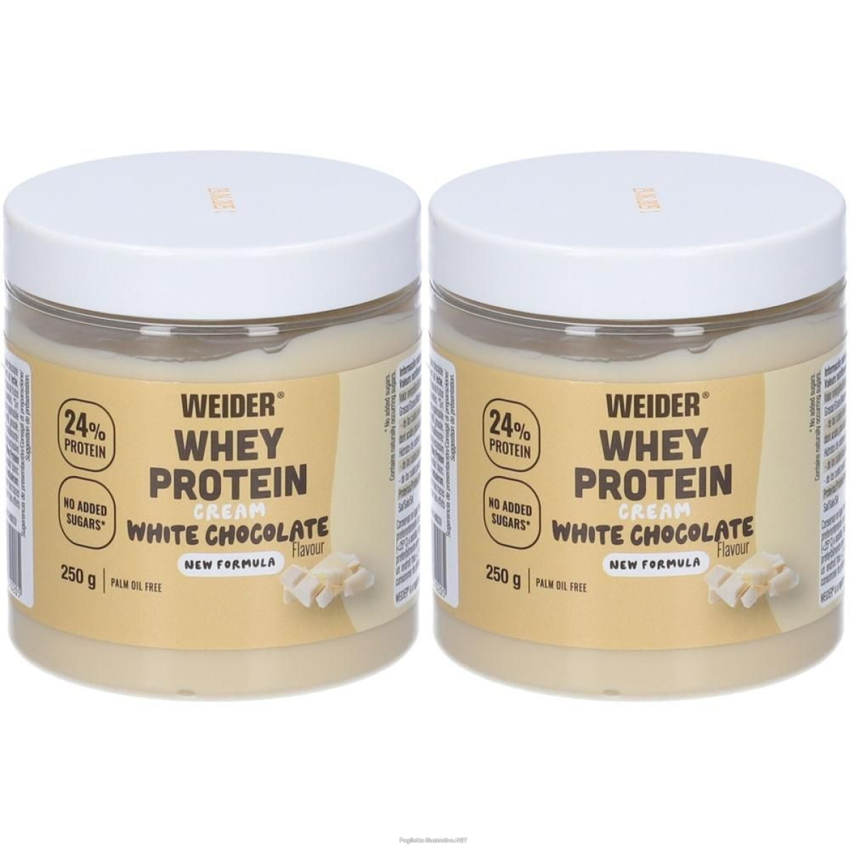 Trova Offerte di wieder crema spalmabile proteica al cioccolato bianco 2x250 g e compra online