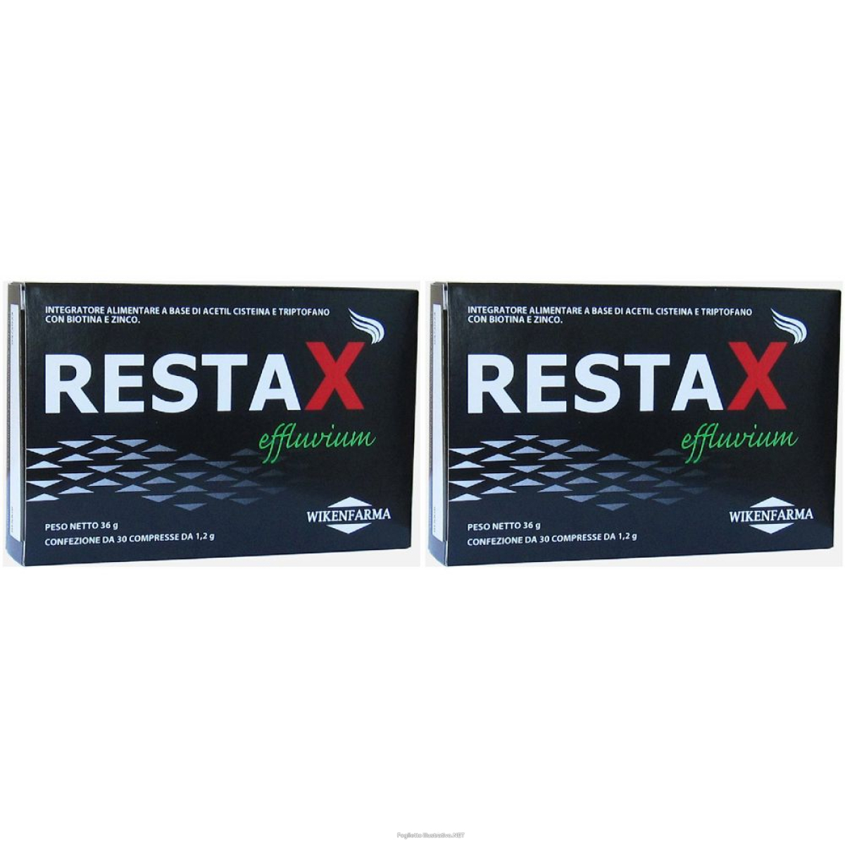 Trova Offerte di wikenfarma restax effluvium compresse set da 2 2x30 pz e compra online