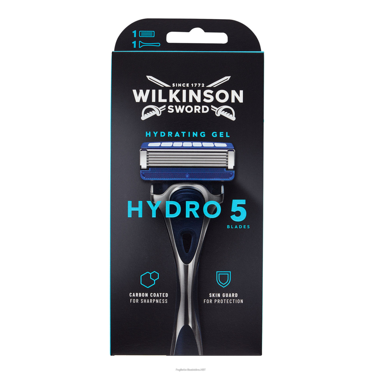 Trova Offerte di wilkinson hydro 5 skin rasoio con 5 lame e gel pro-vitamina b5 e compra online