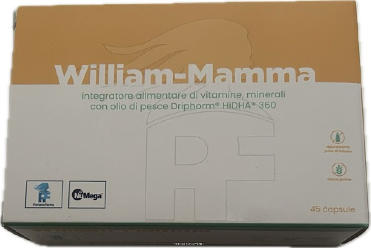 Trova Offerte di william mamma integratore per la donna in gravidanza e allattamento 45 capsule e compra online