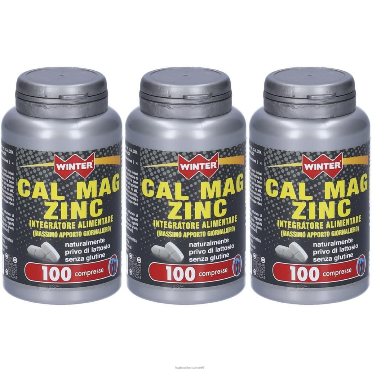 Trova Offerte di winter cal mag zinc compressese vegetali 3x180 g compresse e compra online