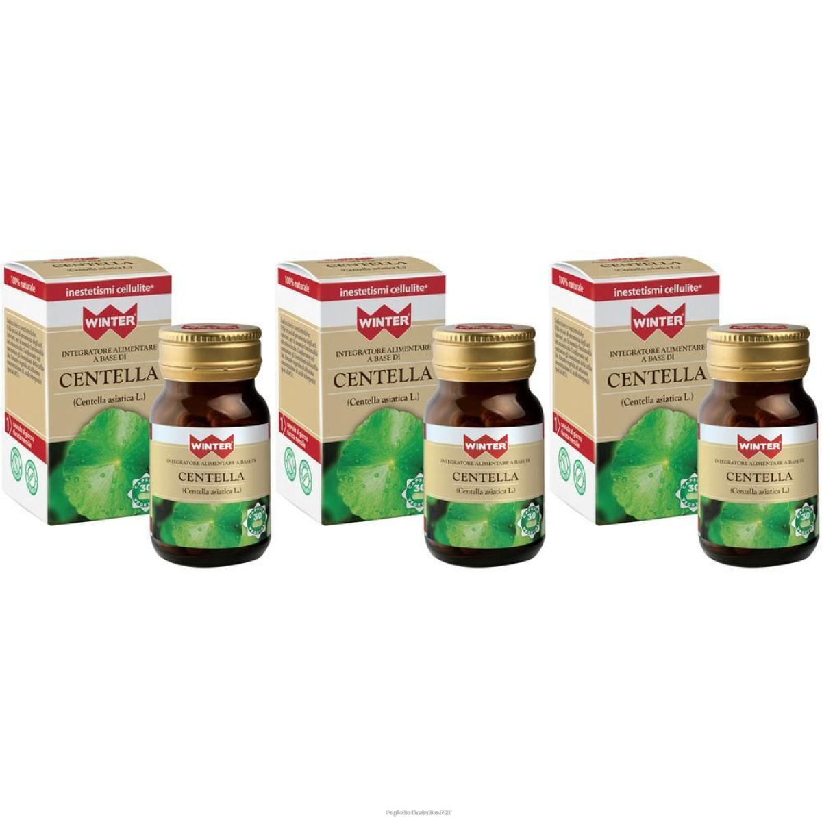 Trova Offerte di winter centella capsule 3x12,1 g e compra online