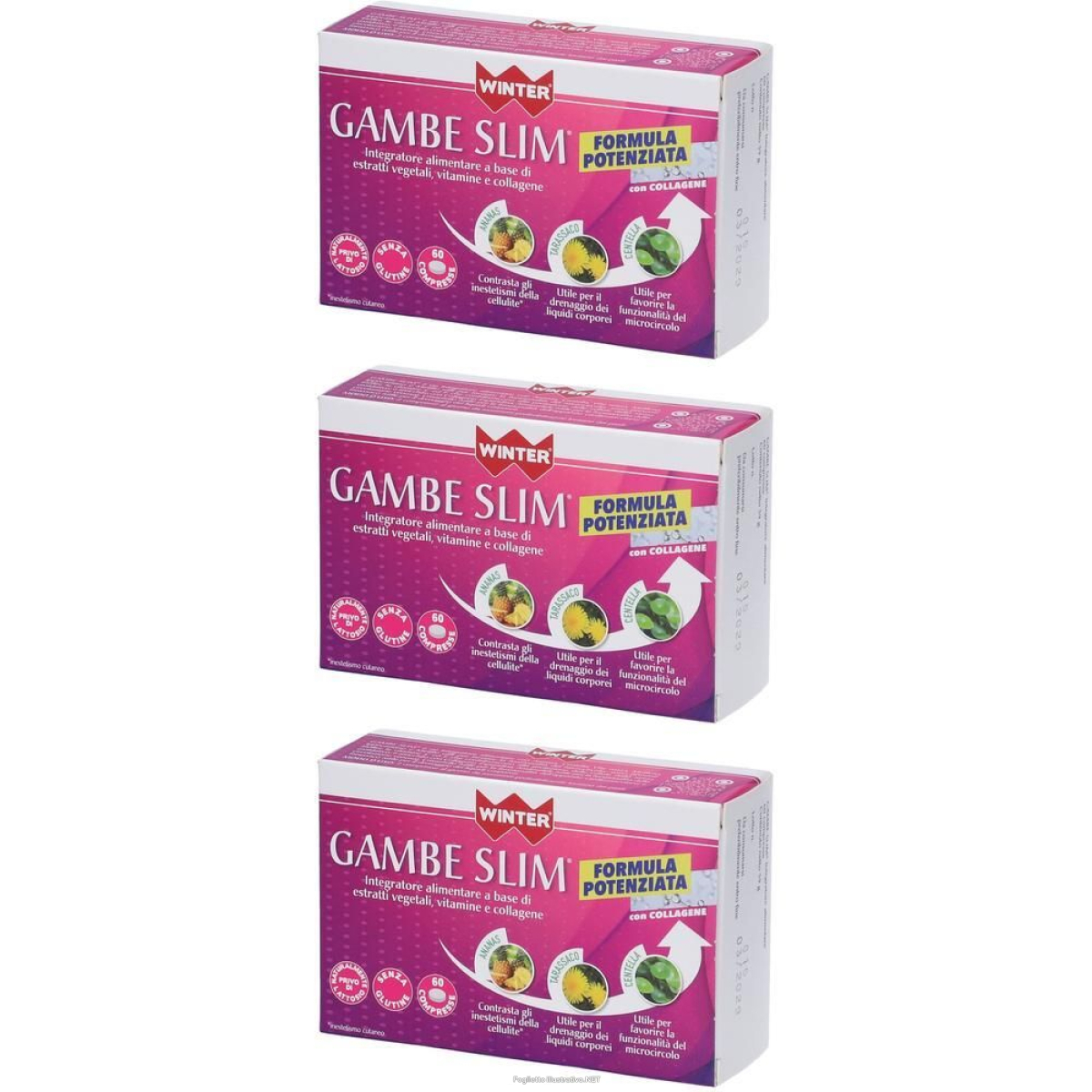 Trova Offerte di winter gambe slim compresse 3x39 g e compra online
