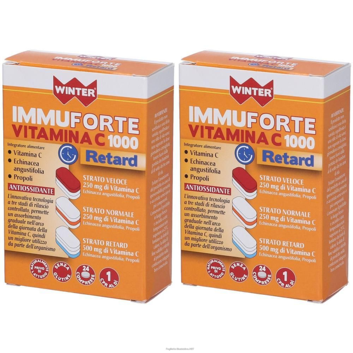 Trova Offerte di winter immunoforte vitamina c 1000 retard compresse 2x42 g e compra online