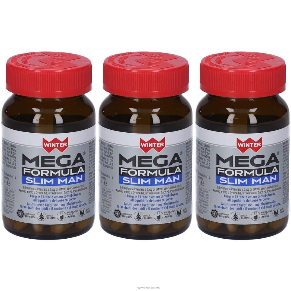 Trova Offerte di winter mega formula slim man compresse 3x40 g e compra online