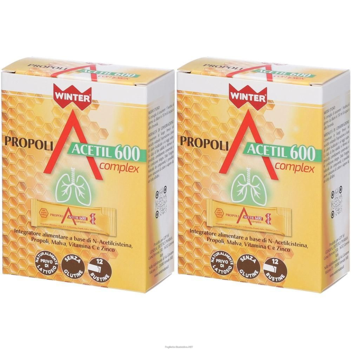 Trova Offerte di winter propoli acetil 600 complex bustine 16,8 g polvere per soluzione e compra online