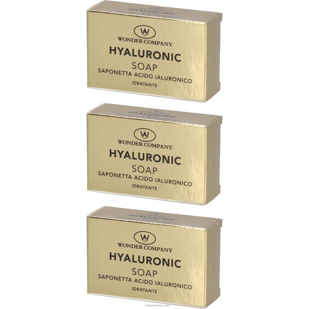 Trova Offerte di wonder company hyaluronic soap saponetta acido ialuronico 3x100 g e compra online