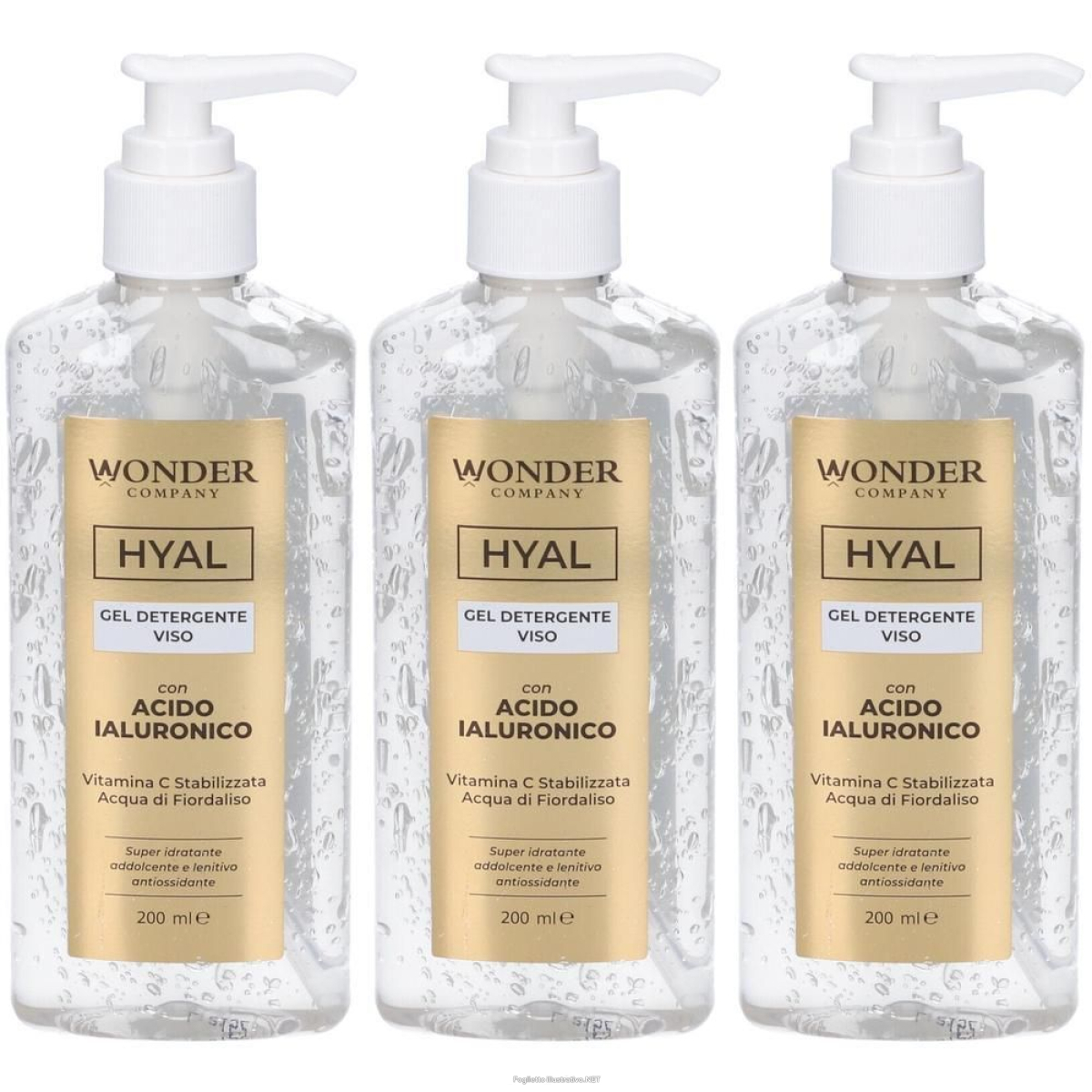 Trova Offerte di wonder routine gel detergente acido ialuronico vitamina c 3x200 ml e compra online