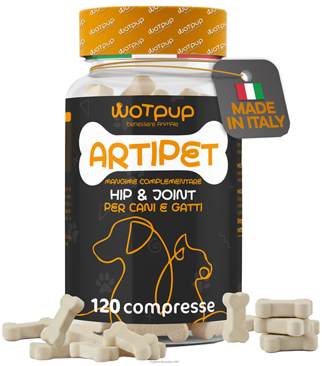 Trova Offerte di wotpup artipet 2,0 120 compresse e compra online