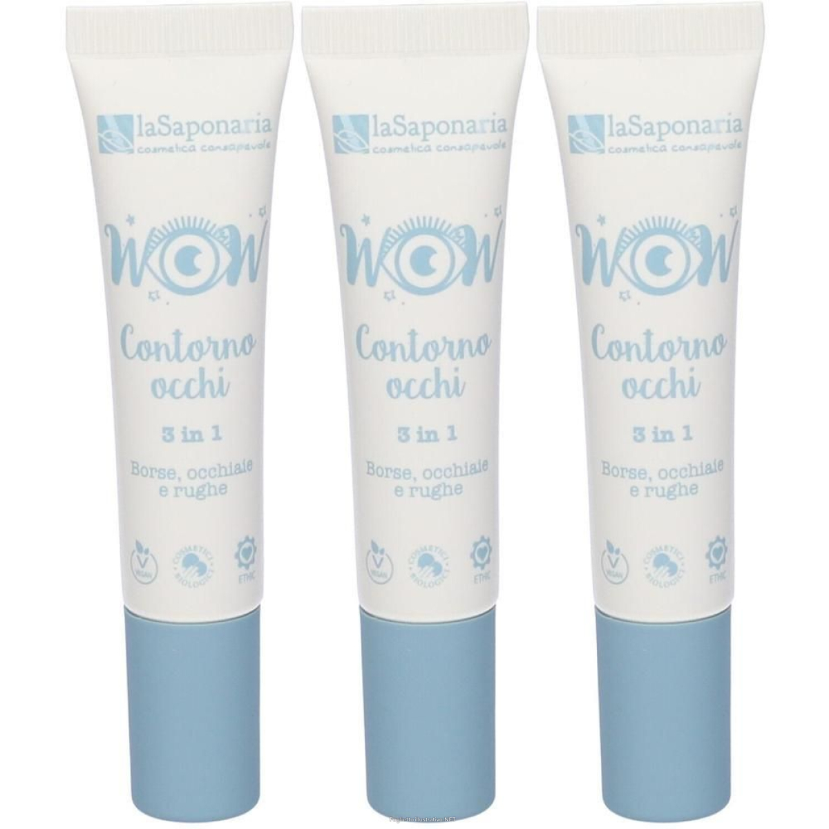 Trova Offerte di wow crema contorno occhi 3in1 3x15 ml e compra online