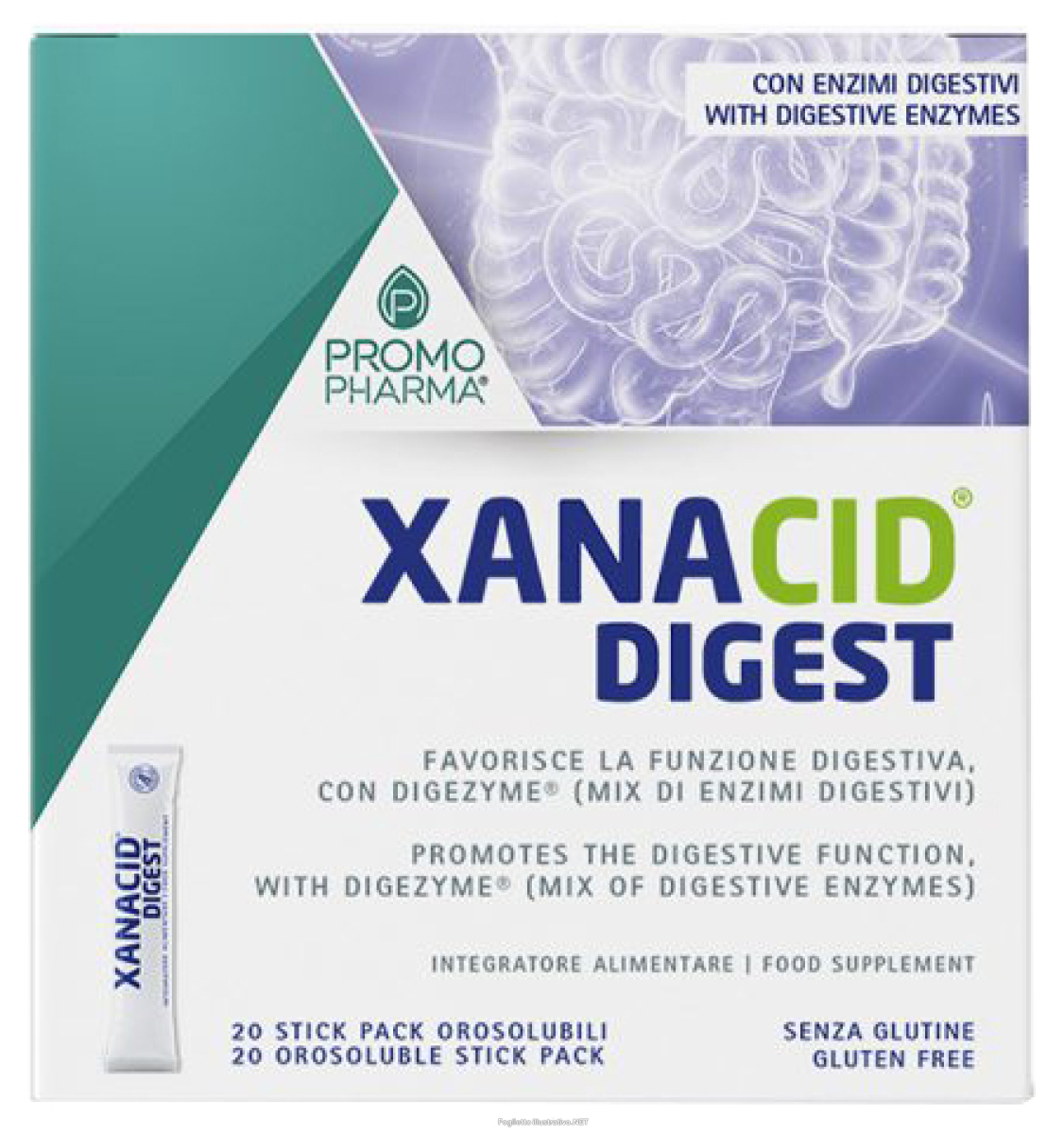 Trova Offerte di xanacid digest 20 stick pack e compra online