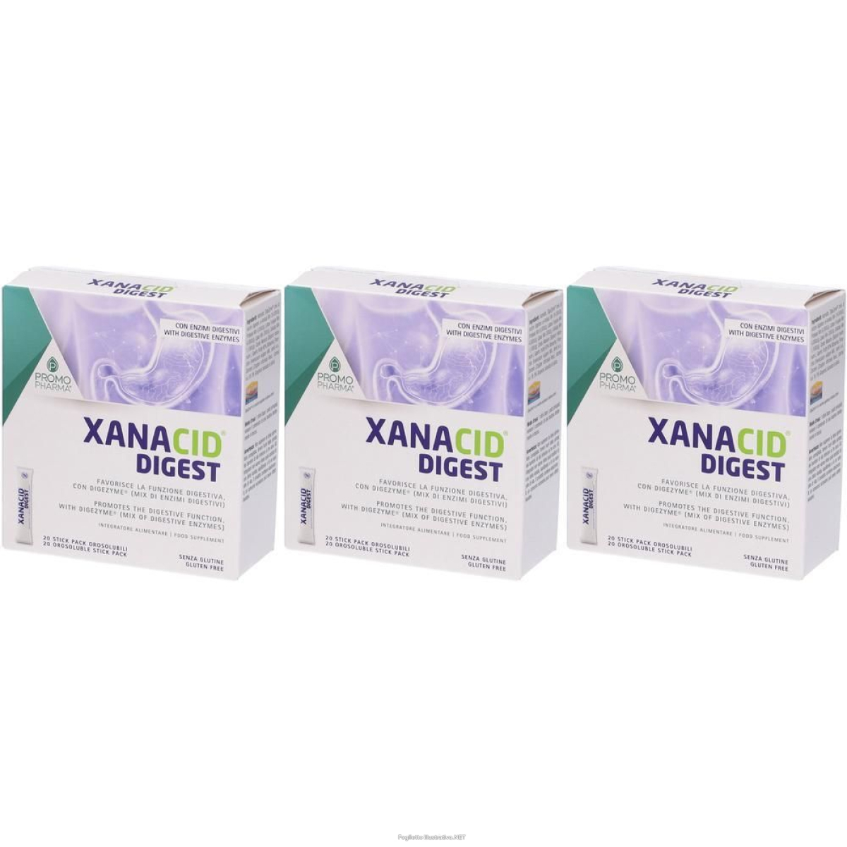 Trova Offerte di xanacid digest 3x26 g polvere per soluzione orale e compra online
