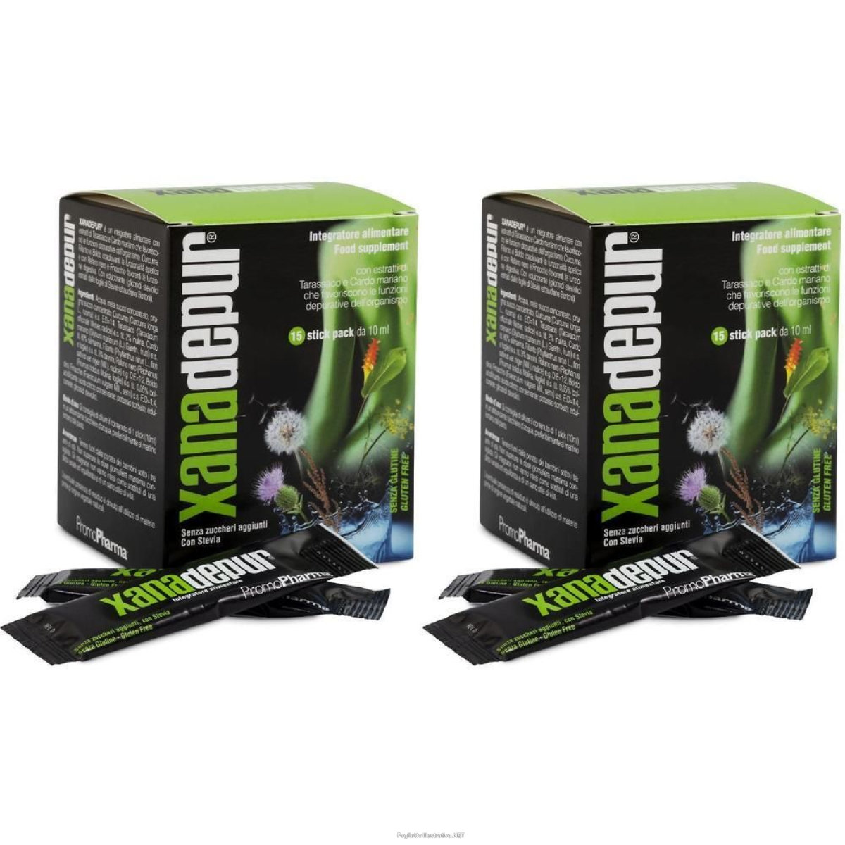 Trova Offerte di xanadepur 15 stick 10 ml 2x15x10 ml bustina e compra online