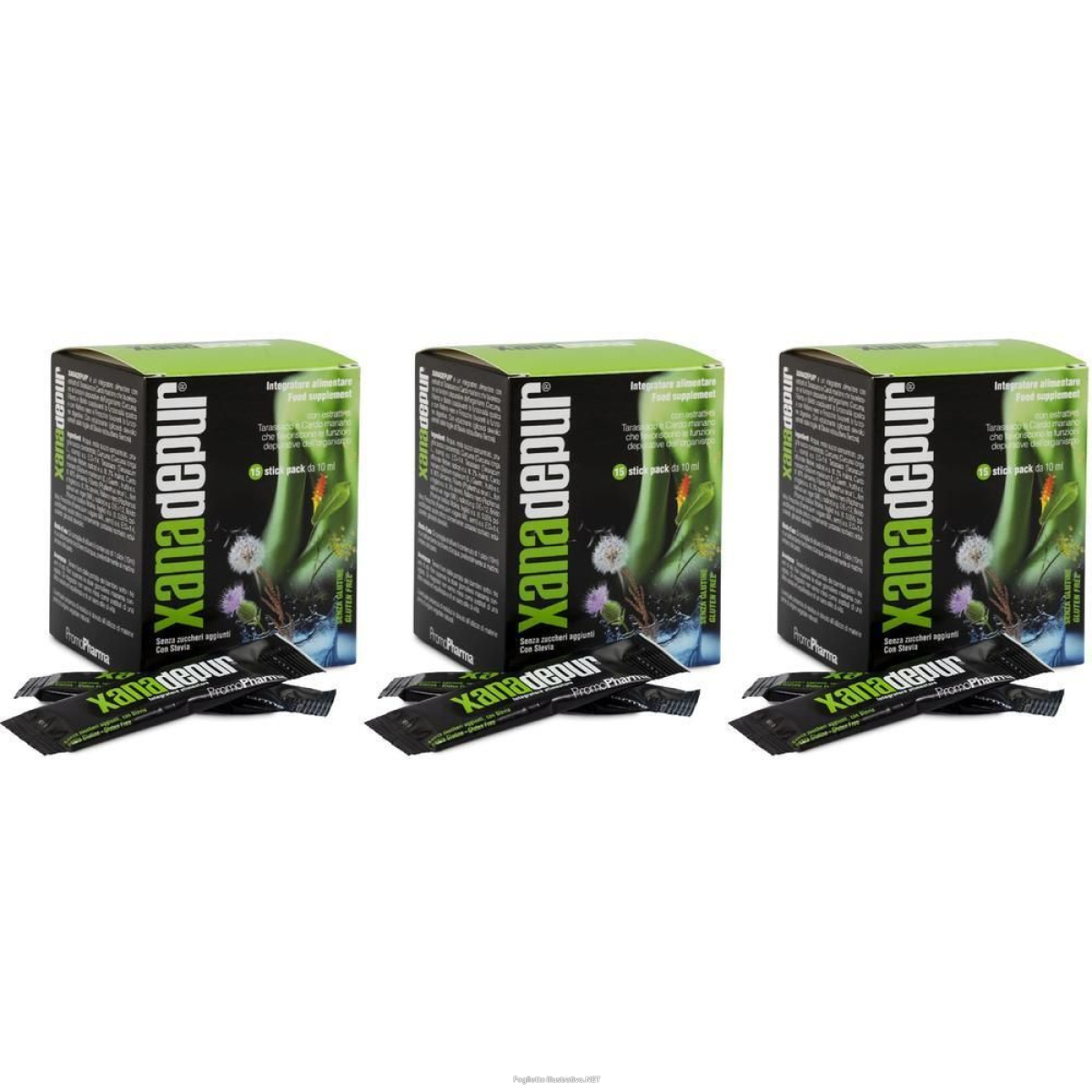 Trova Offerte di xanadepur 15 stick 10 ml 3x15x10 ml bustina e compra online