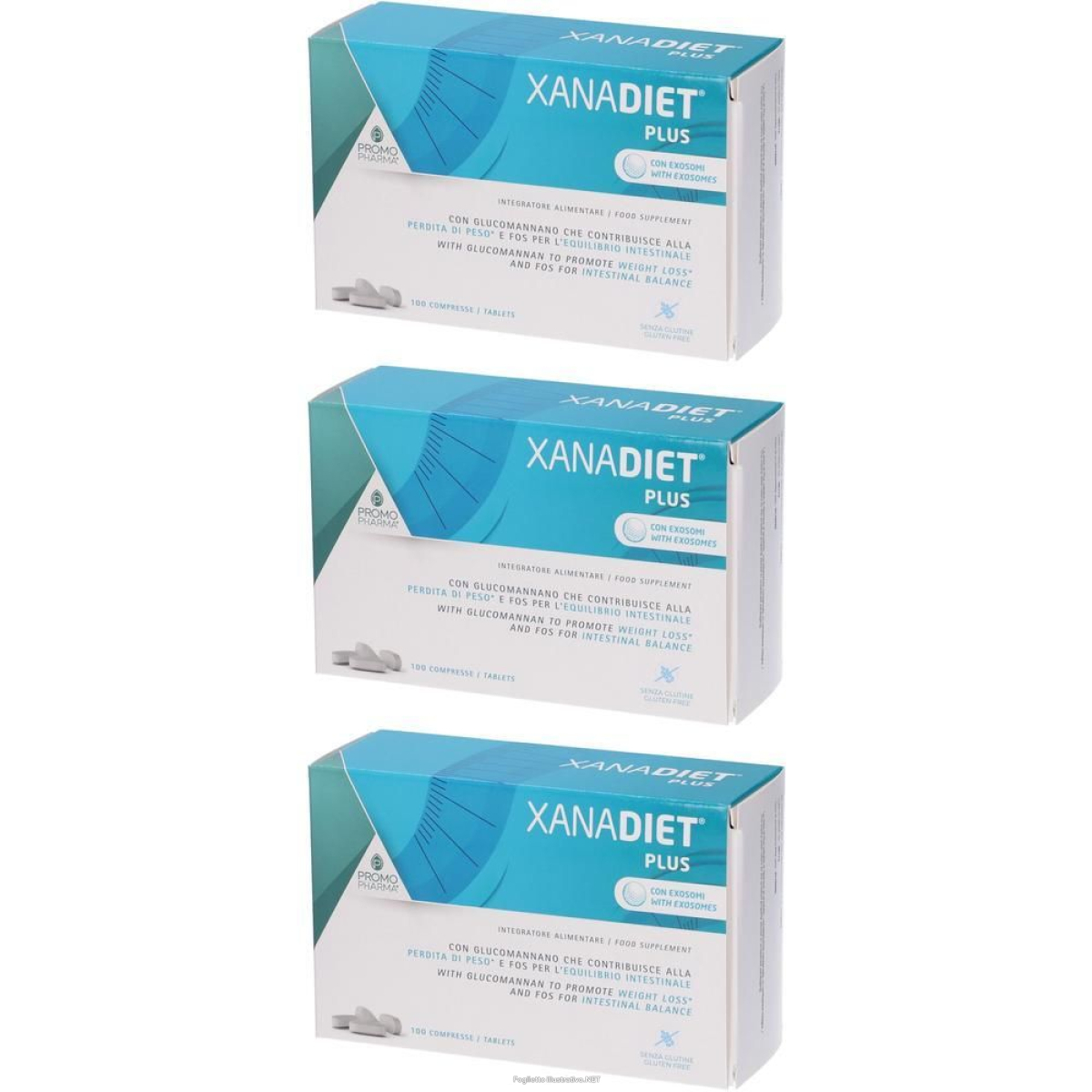 Trova Offerte di xanadiet plus 100 compresse 3x100 g e compra online