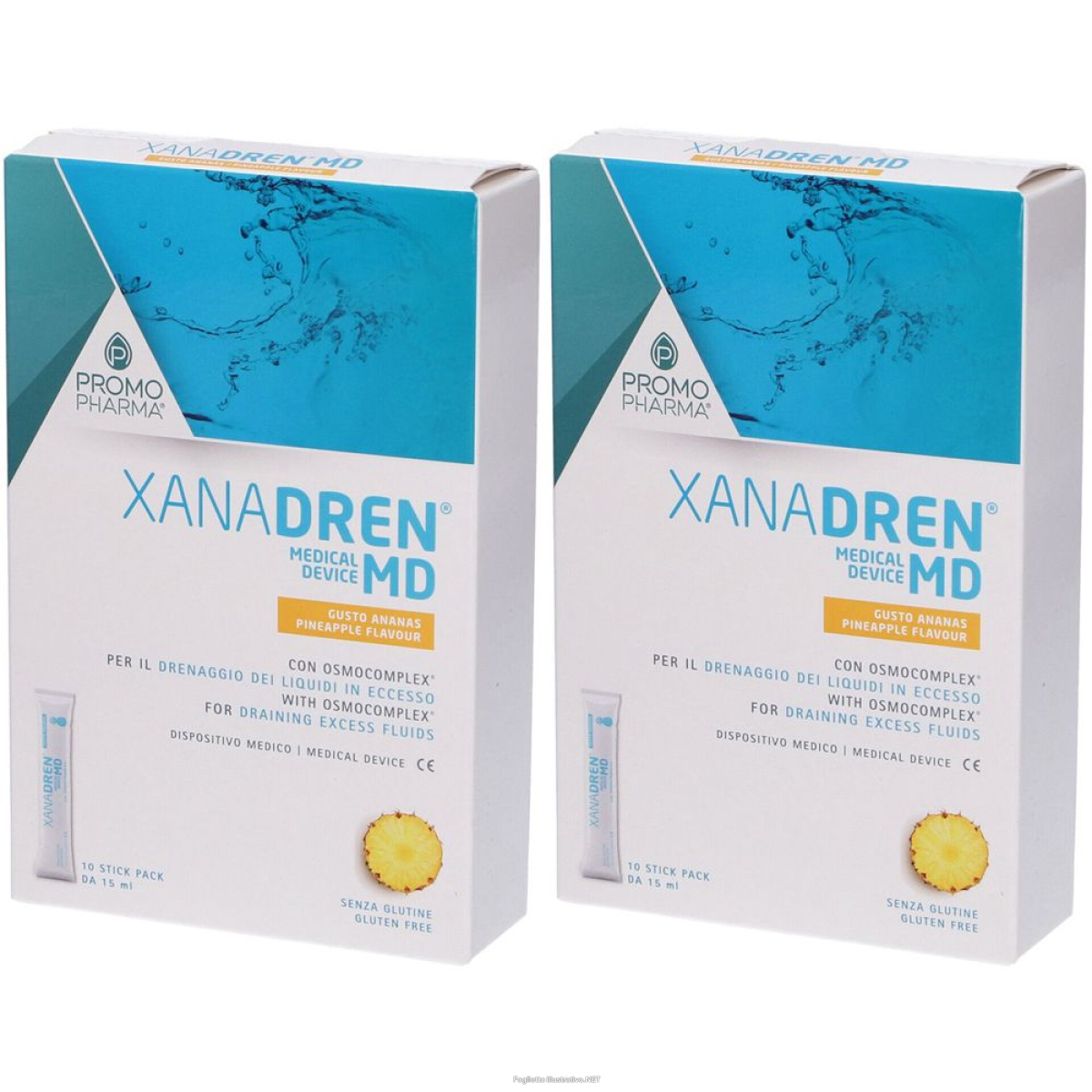 Trova Offerte di xanadren® gusto ananas set da 2 2x10x15 ml soluzione orale e compra online