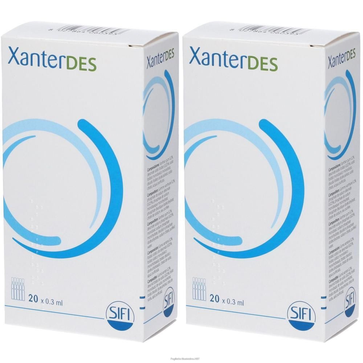 Trova Offerte di xanterdes soluzione oftalmica 20 flaconcini monodose da 0,3 ml 2x20x0, e compra online
