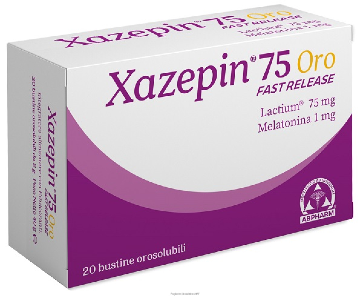 Trova Offerte di xazepin 75 oro fast release 20 bustine e compra online