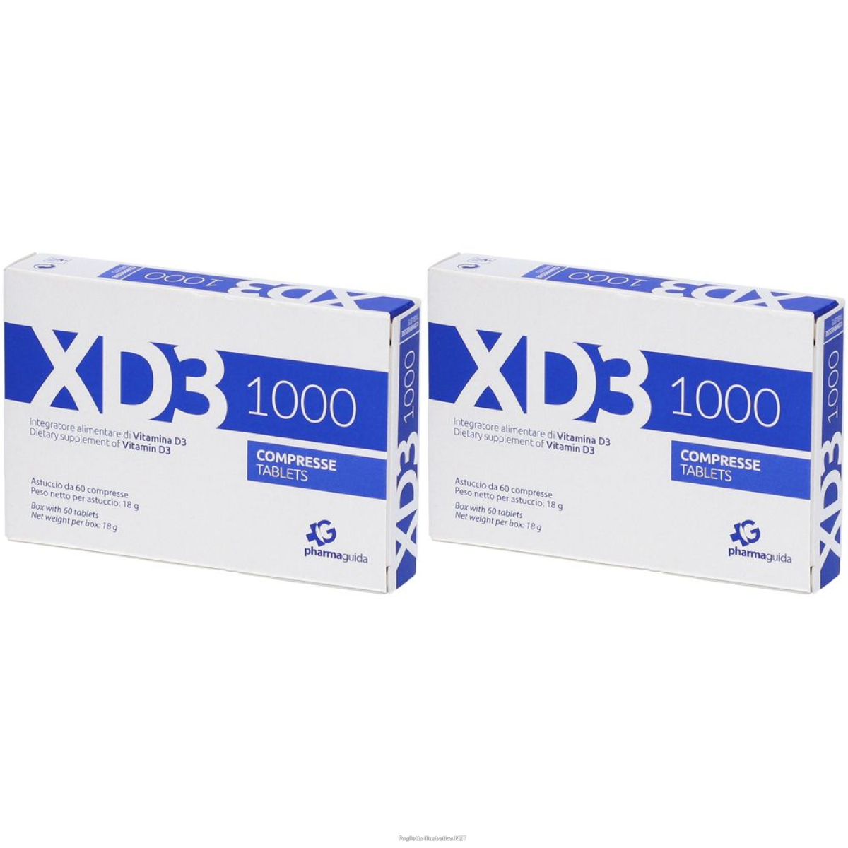 Trova Offerte di xd3 1000 60cpr set da 2 2x60 pz compresse e compra online