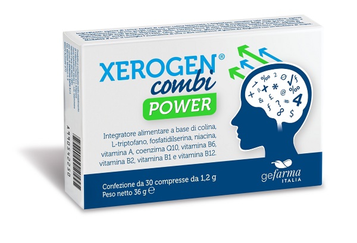 Trova Offerte di Xerogen combi power integratore per il sistema nervoso 30 compresse e compra online