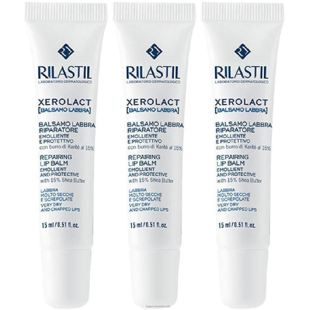 Trova Offerte di xerolact balsamo labbra 3x15 ml e compra online