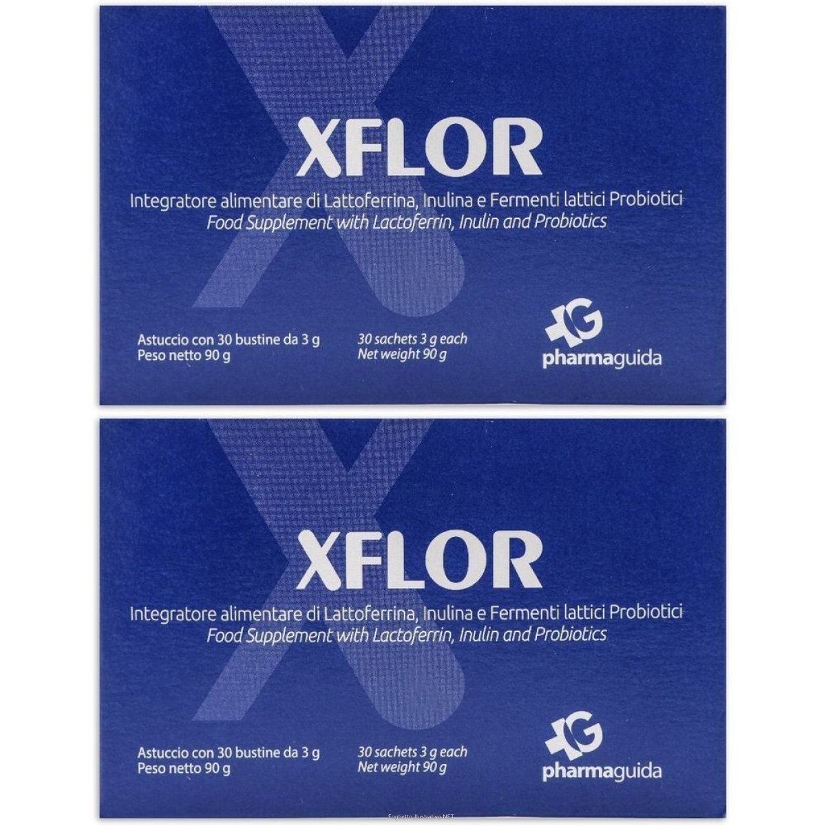 Trova Offerte di xflor bustine set da 2 2x30 pz bustina e compra online