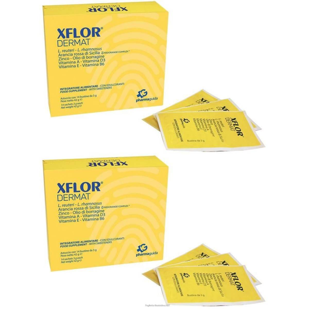 Trova Offerte di xflor dermat 14 bustine 2x42 g e compra online