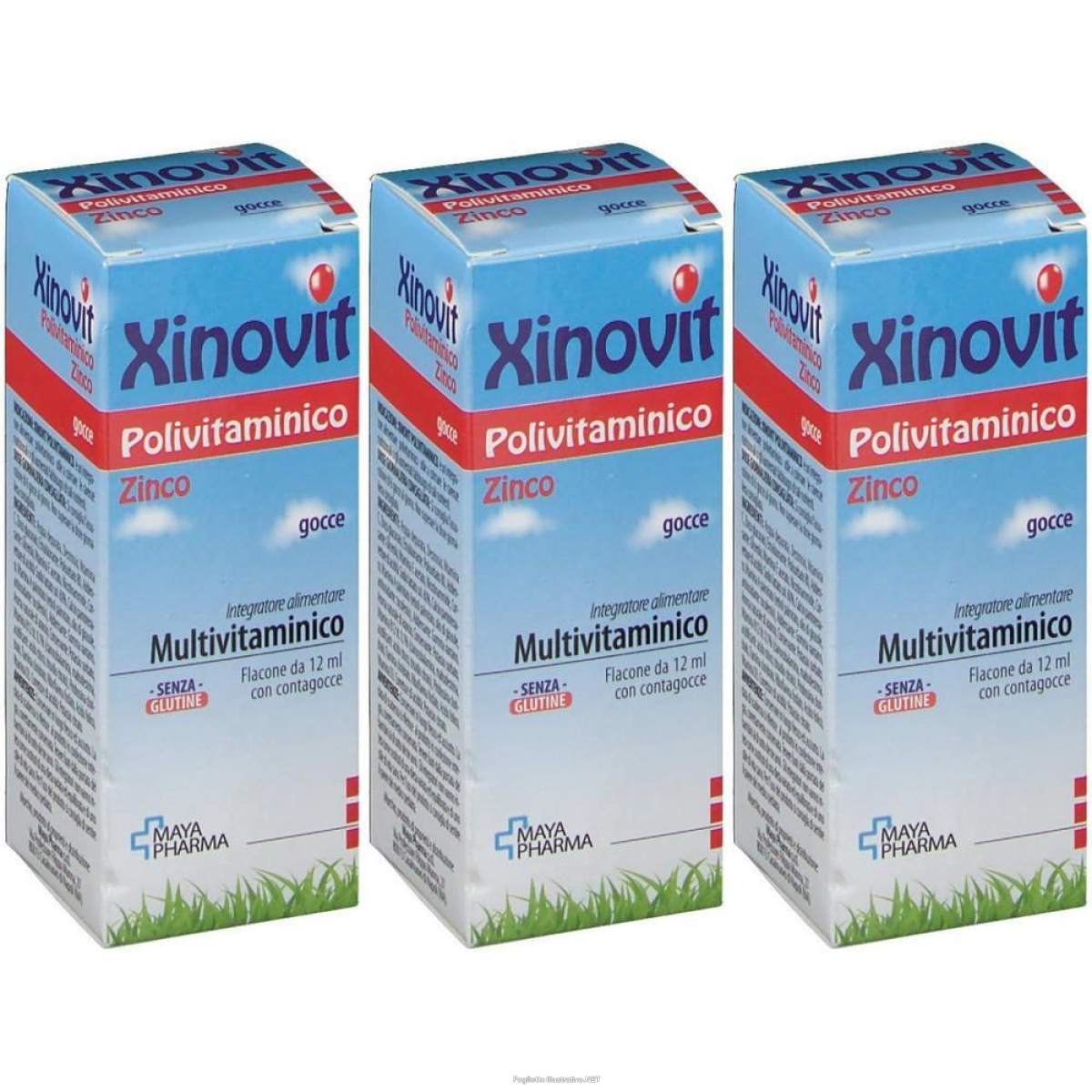 Trova Offerte di xinovit polivitaminico zinco gocce 3x12 ml gocce e compra online