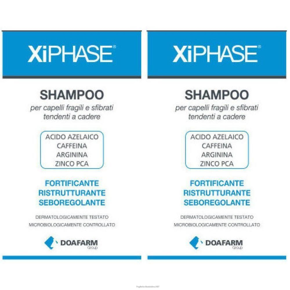 Trova Offerte di xiphase shampoo 250 ml 2x250 ml e compra online