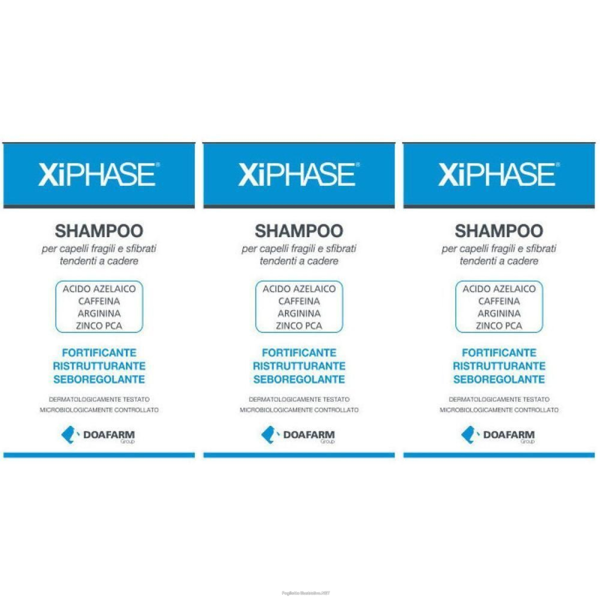 Trova Offerte di xiphase shampoo 250 ml 3x250 ml e compra online