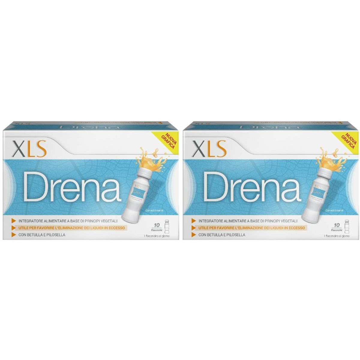 Trova Offerte di xls drena set da 2 2x10x10 ml flaconcini bevibili e compra online