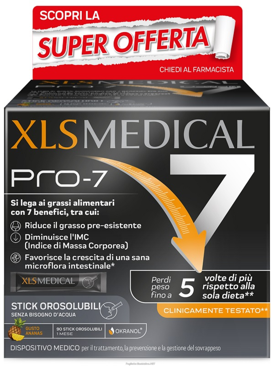 Trova Offerte di xls medical pro 7 90 stick taglio prezzo e compra online