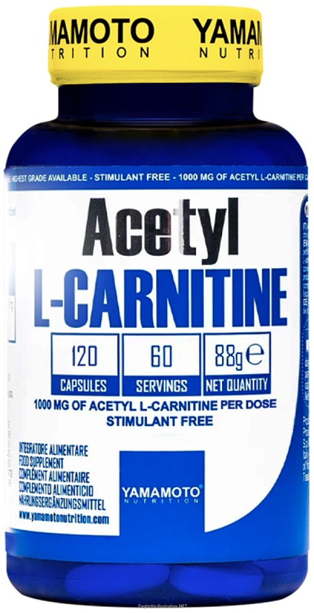 Trova Offerte di yamamoto n acetyl l carnitine 1000mg 120 capsule e compra online