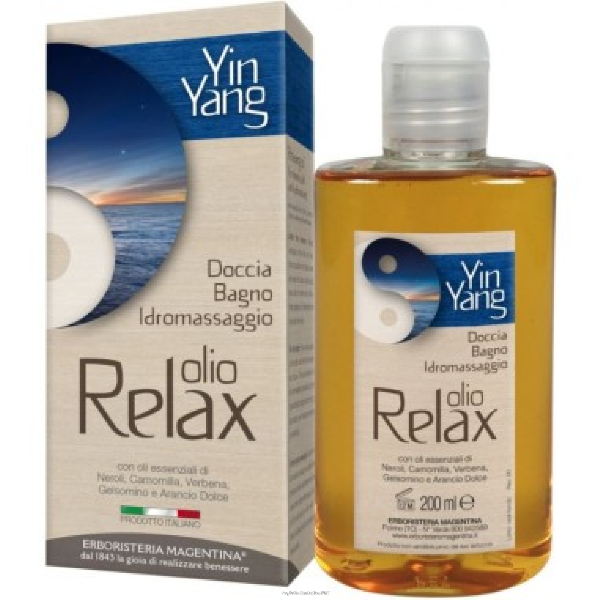 Trova Offerte di yin yang olio relax doccia bagno 200ml erboristeria magentina srl e compra online
