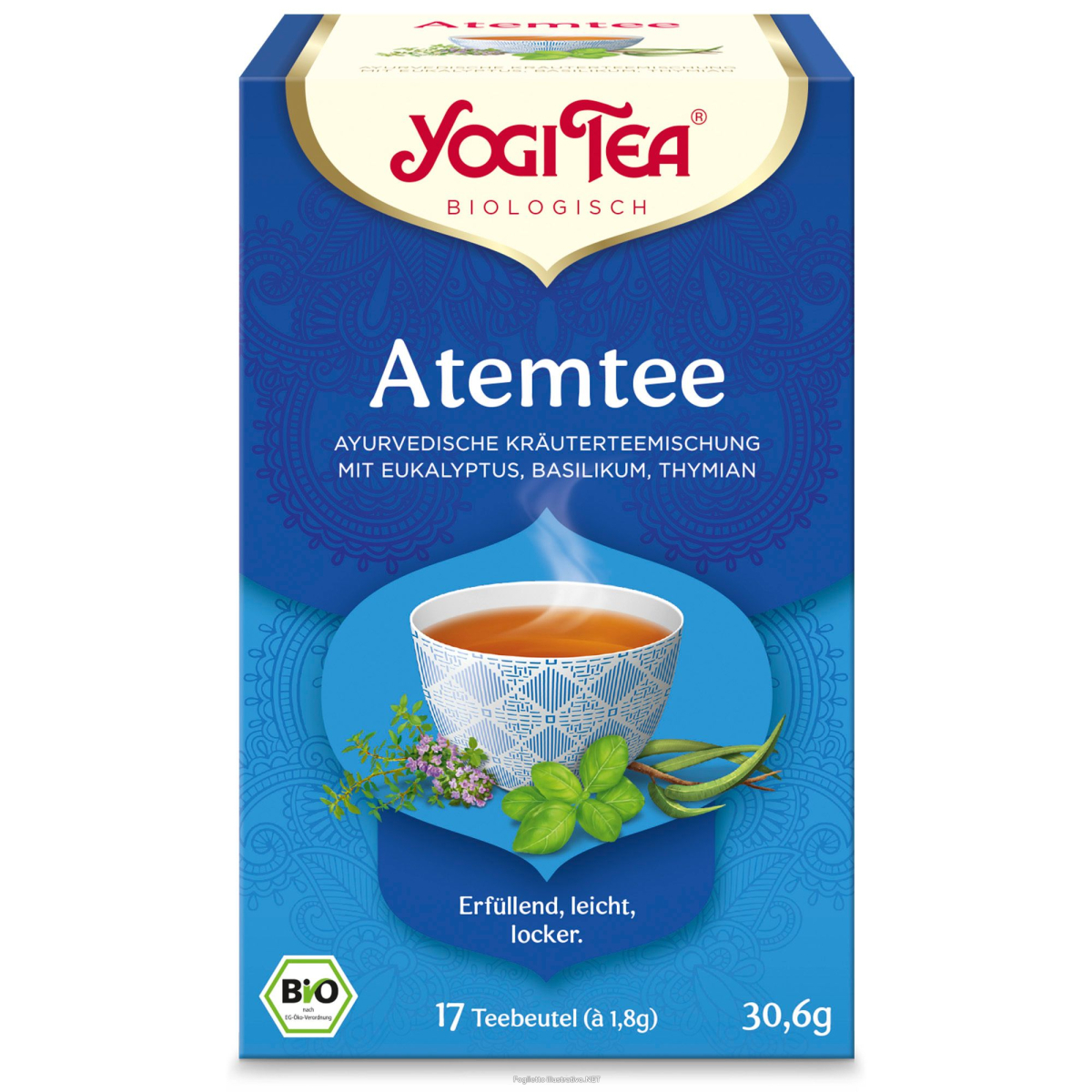 Trova Offerte di yogi tea® atemtee, bio kräutertee 17x1,8 g bustine filtro e compra online