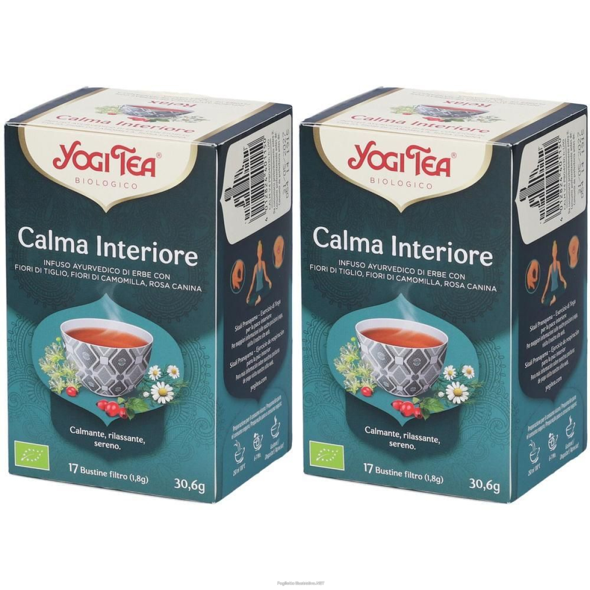 Trova Offerte di yogi tea calma interiore infuso 2x30,6 g tè e compra online