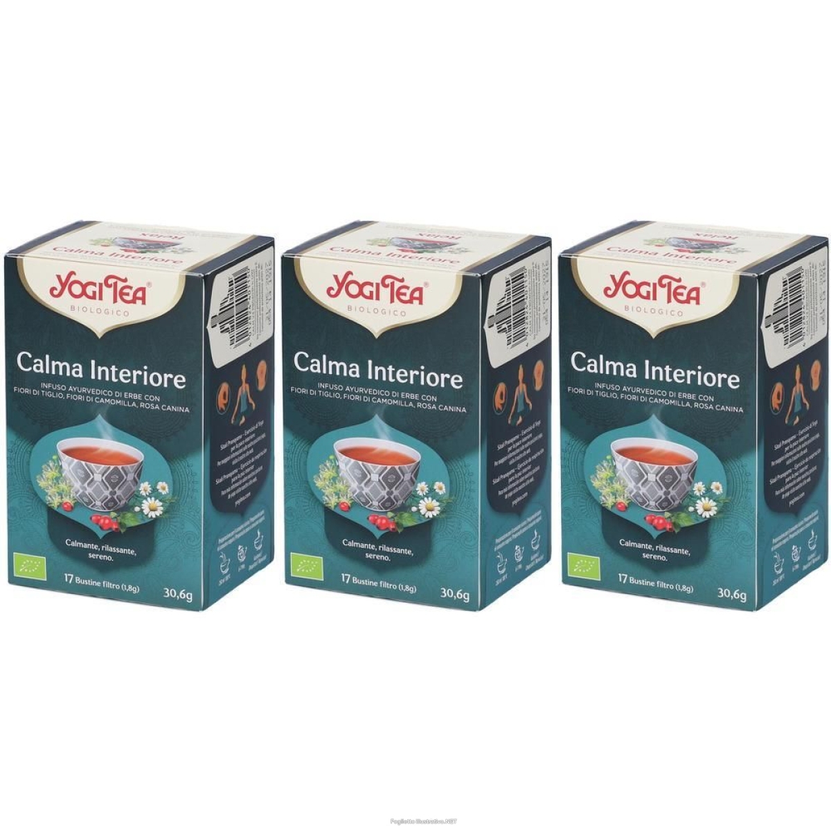 Trova Offerte di yogi tea calma interiore infuso 3x30,6 g tè e compra online